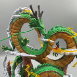 Figurine Dragon Ball Shenron & Goku — 24 cm